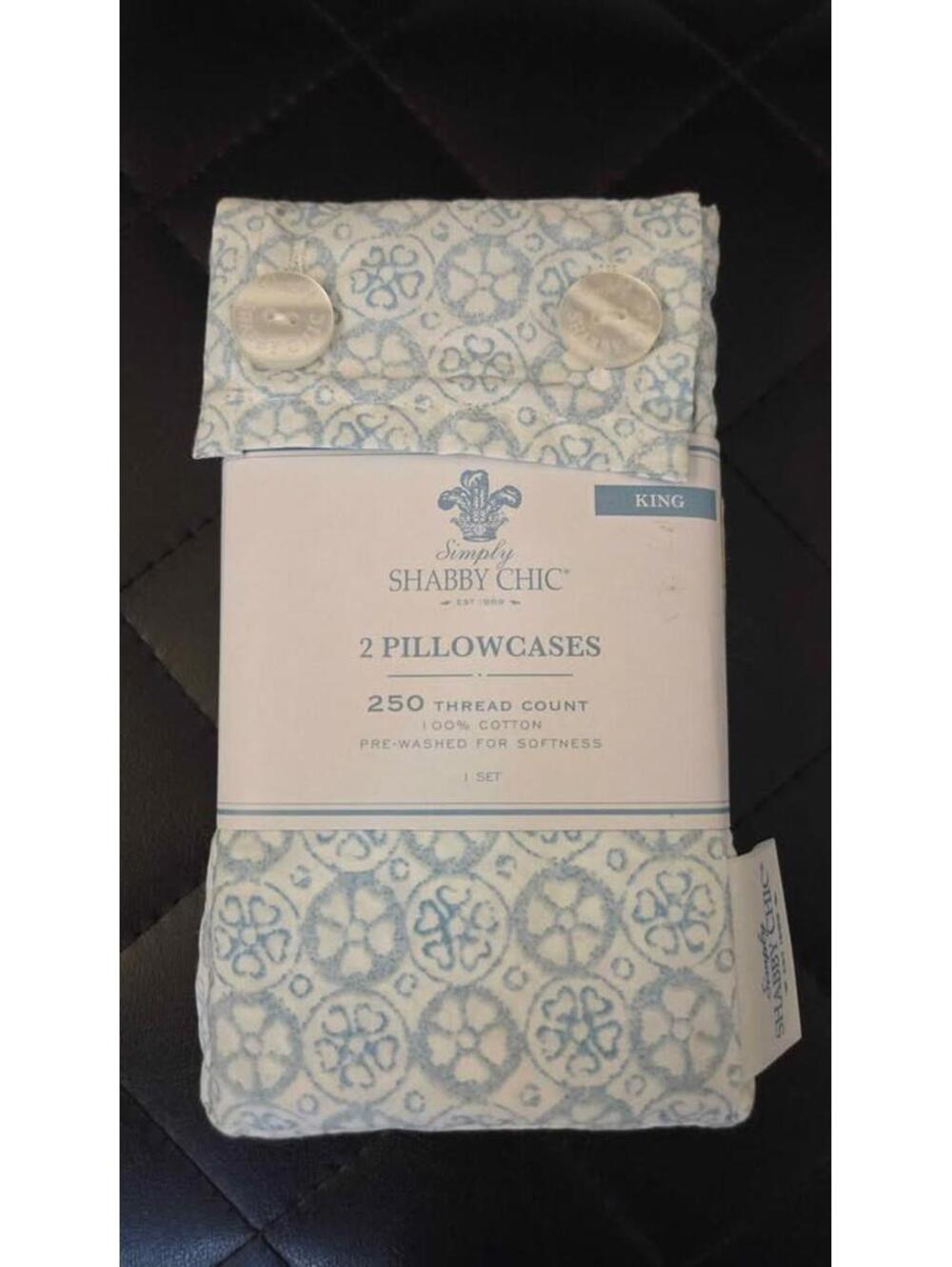 *new* size King pillowcases Simply Shabby Chic 2 Pack